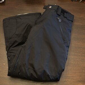 Turbine Black Snowboard and Ski Pants Girls S